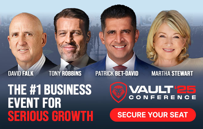 The Vault 2025 banner mobile