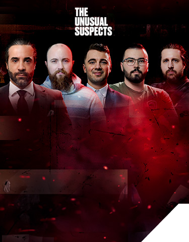 The Unusual Suspects banner mobile