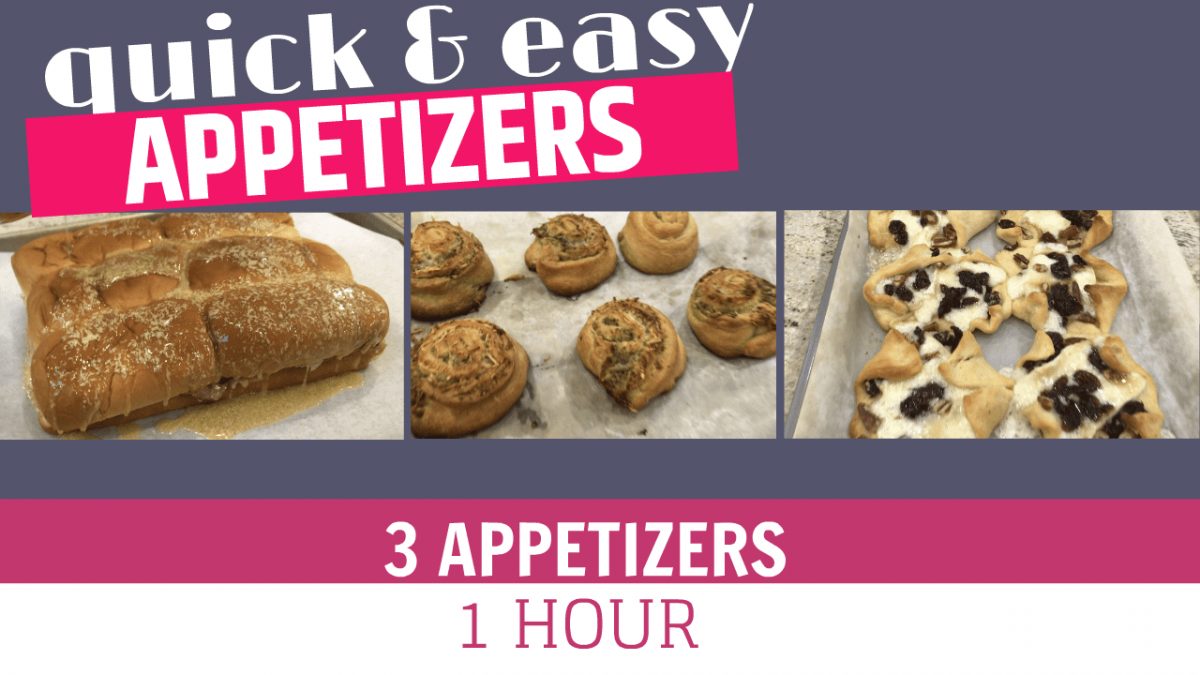 Get In The Mood To Celebrate NYE With These 3 Appetizers That You Can