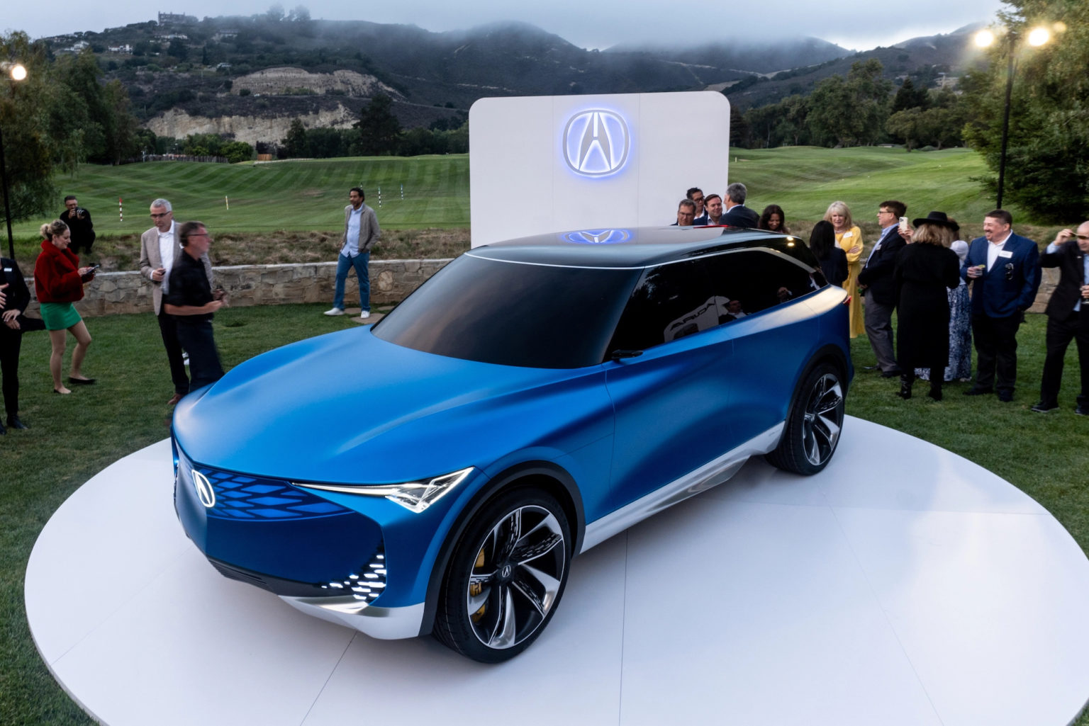 COMING 2024 Acura Unveils Electric SUV Inspired by F1 and Italian