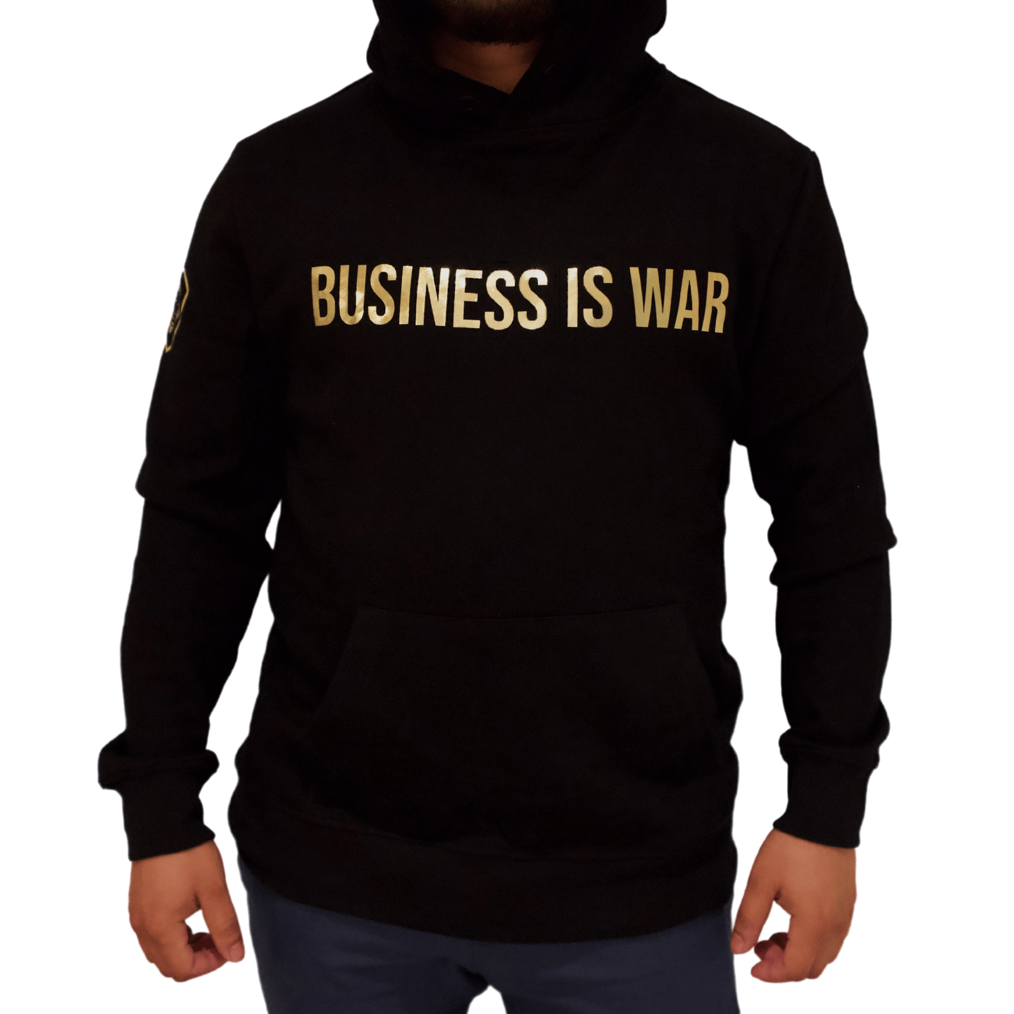 Gold Signature Series Business Is War Hoodie
