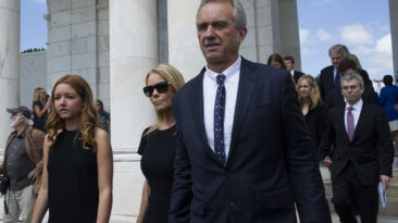 Presidential candidate Robert F. Kennedy Jr. announced further pushback as another one of his interviews has been removed by social media giant, YouTube. (AP Photo/Cliff Owen)