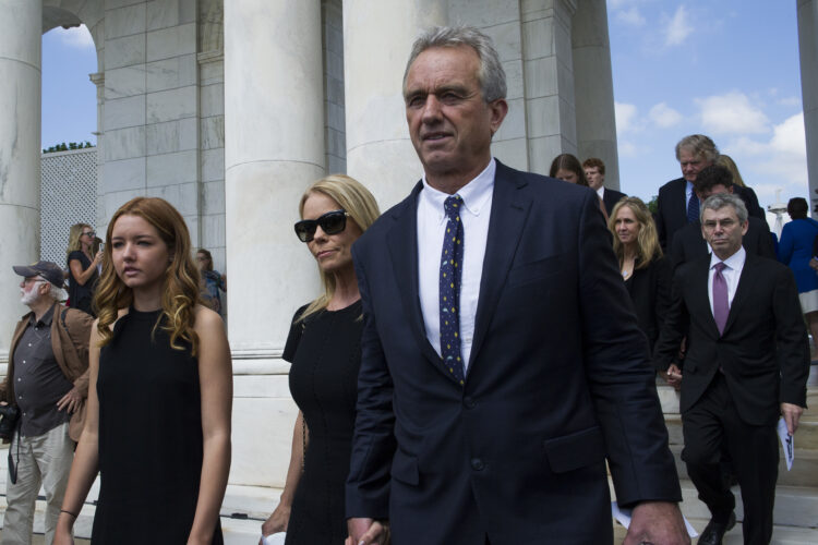Presidential candidate Robert F. Kennedy Jr. announced further pushback as another one of his interviews has been removed by social media giant, YouTube. (AP Photo/Cliff Owen)