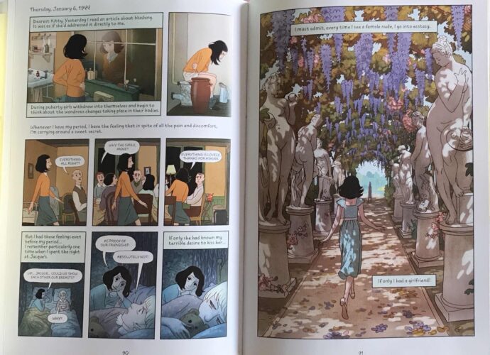 Removal of Book Depicting a Bi-Curious Anne Frank Sparks Outrage