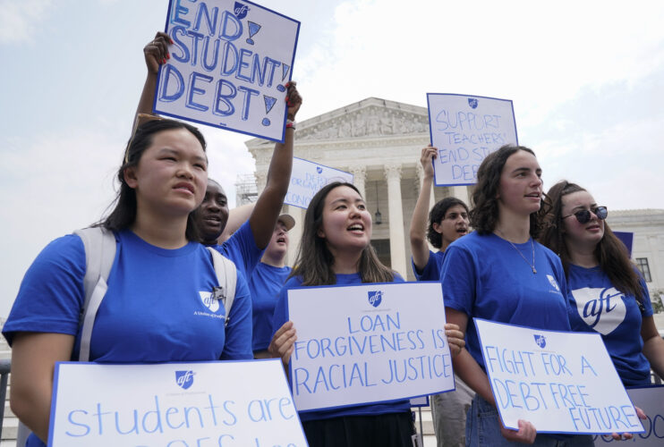 President Biden is promising to cancel the student loan debts of 800,000 borrowers with the first proposal since the Supreme Court struck down his last attempt.