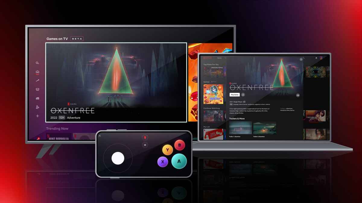 Netflix is expanding into the world of gaming by beta-testing videogames on computers and smart TVs for select users in Canada and the United Kingdom. At launch, two games will be available: Oxenfree from Night School Studio, a Netflix Game Studio, and Molehew’s Mining Adventure, a gem-mining arcade game.