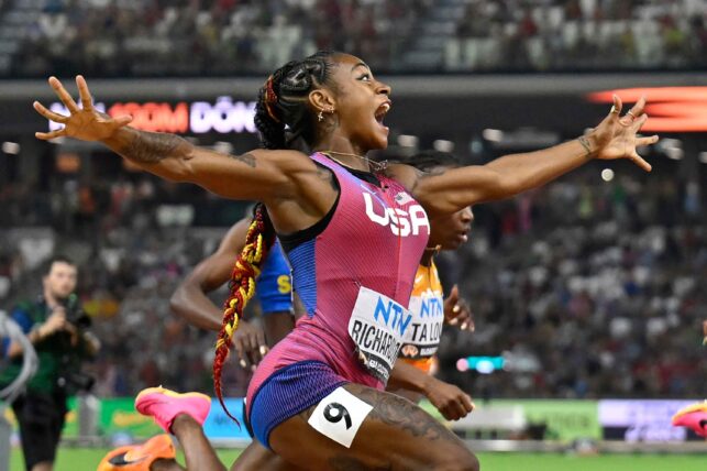 Sha’Carri Richardson Makes History, Winning World Athletics 100 Meter ...