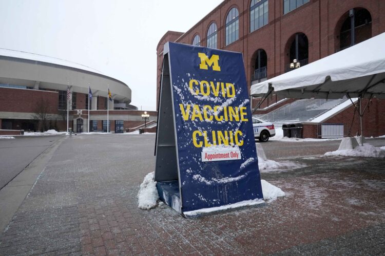 The University of Michigan (UM), one of the largest colleges in the United States, has put out COVID-19 ordinances ahead of the Fall 2023 semester. (AP Photo/Paul Sancya)