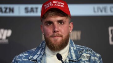Social media personality and professional fighter Jake Paul encouraged his followers to vote in the 2024 election and implored them to make an informed decision, describing the upcoming race as "the most important election in the past 100 years."