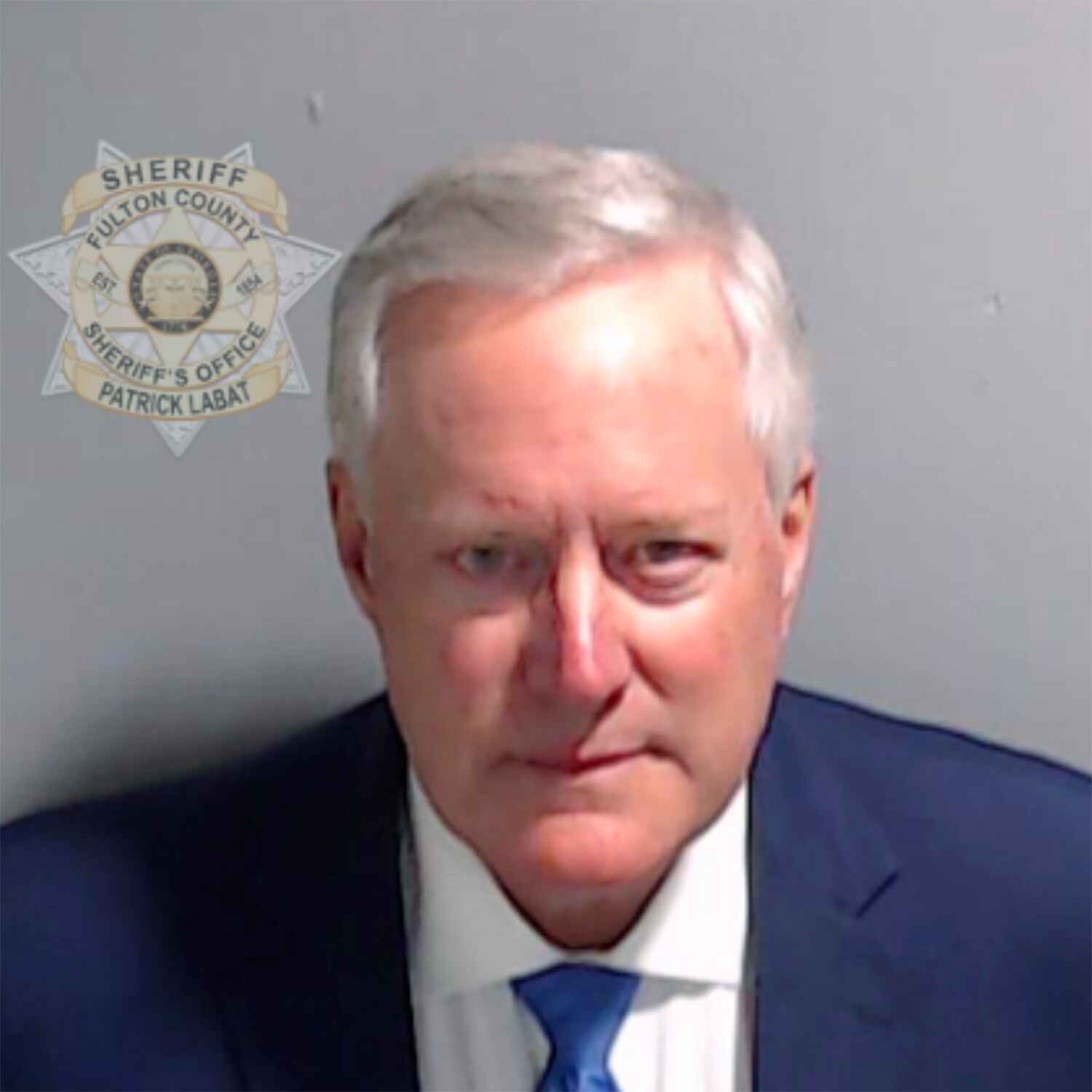 Former White House Chief of Staff and Six Co-Defendants Plead ‘Not Guilty’ in Georgia RICO Case Former Chief of Staff Mark Meadows and six co-defendants pled not guilty in the Fulton County racketeering indictment on Tuesday, waiving in-person arraignment. (Fulton County Sheriff's Office via AP)