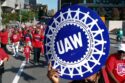 Members of the United Auto Workers (UAW), the largest labor union for automobile manufacturers in the United States, voted 97% in favor to authorize a strike against the Big Three American auto firms last week. (AP Photo/Paul Sancya, File)