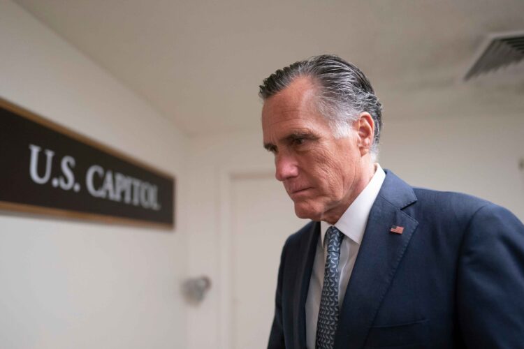 Utah Senator Mitt Romney announced that he will not seek a second term in 2024, calling on a new generation of leaders to rise up and replace Trump and Biden. (AP Photo/J. Scott Applewhite, File)