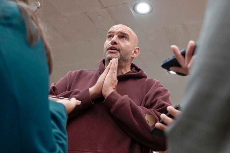 The Senate voted to reinstate its formal dress code, putting an end to the “John Fetterman Rule" that allowed for casual attire on the Chamber floor. (AP Photo/Mariam Zuhaib)