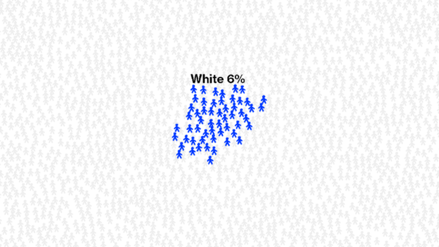 After the 2020 BLM riots, S&P 100 companies created 300,000 jobs, but in keeping with DEI policies, only 6 percent of those openings went to White applicants.