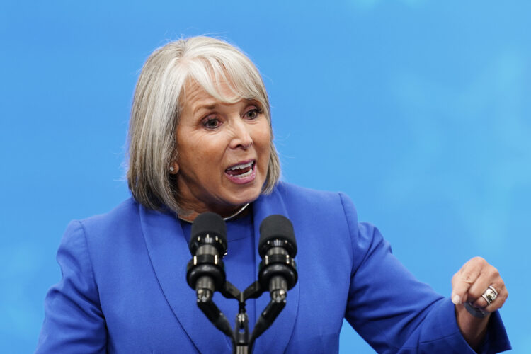 New Mexico Gov. Michelle Lujan Grisham issued an emergency order on Friday, suspending the right to carry firearms for 30 days in response to gun violence.