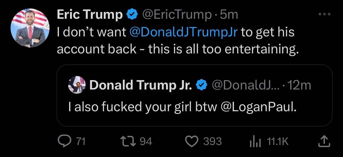 eric trump jr twitter