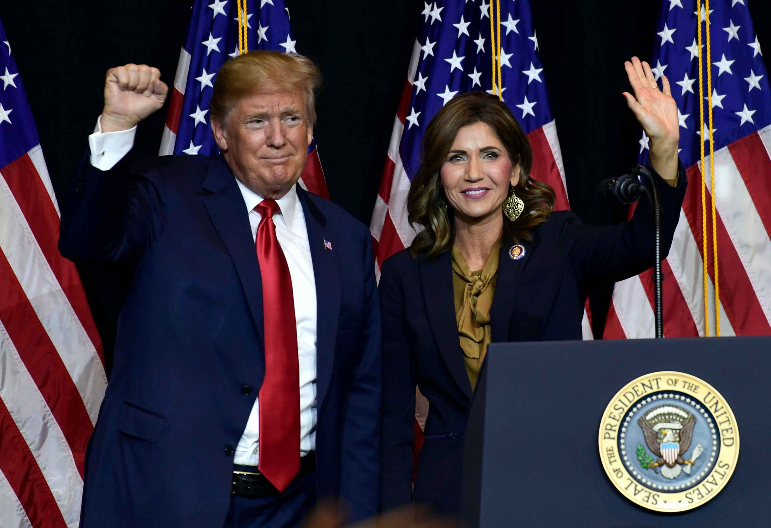 Former President Donald Trump announced he’s open to picking a female running mate for the 2024 presidential election if elected as the Republican nominee.