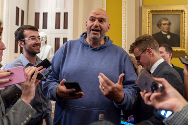 Sen. John Fetterman (D-PA) said “America is not sending their best and brightest, you know, to Washington, D.C.” on The Late Show With Stephen Colbert.