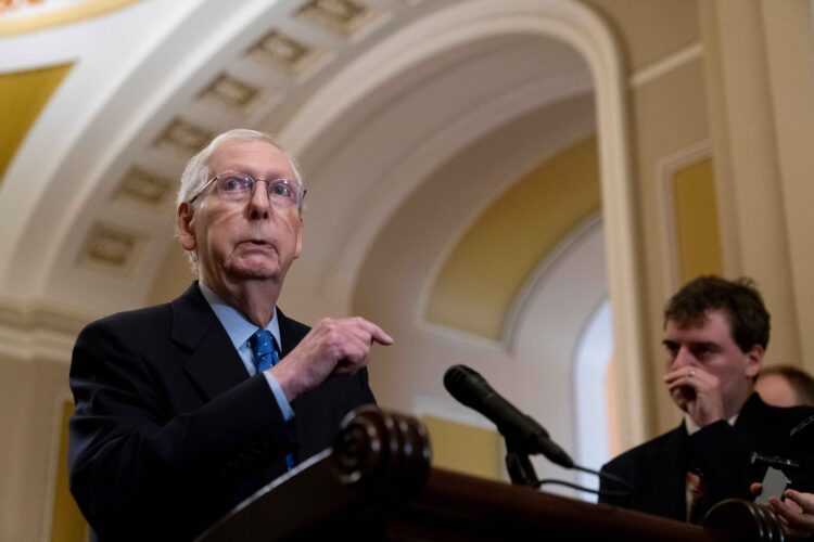 Mitch McConnell (R-KY) expressed his active support for Biden’s recently proposed $100 billion spending package for Israel, Ukraine, and other causes.