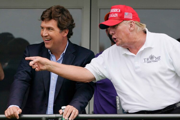 GOP frontrunner Donald Trump said he would consider choosing former Fox News host Tucker Carlson as his vice president (VP) for the 2024 election.