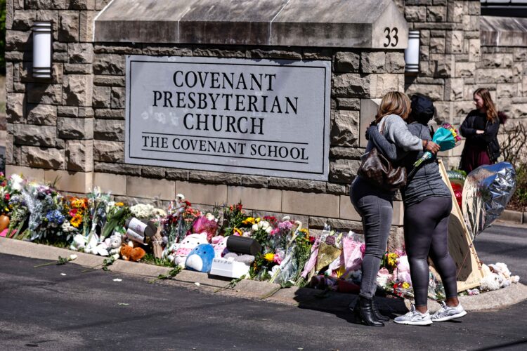 Conservative podcaster Steven Crowder has leaked the manifesto of Audrey Hale, the transgender shooter who murdered six people at Nashville’s Covenant School. (AP Photo/Wade Payne, File)