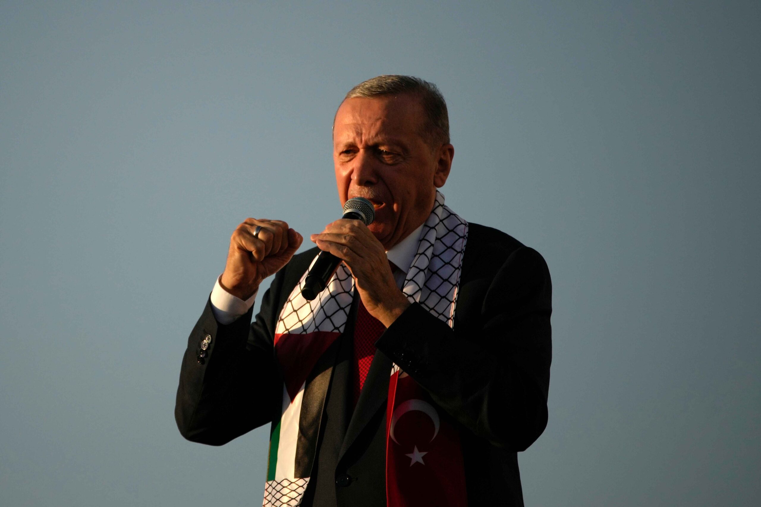 Turkey withdrew its ambassador to Israel in protest of the “humanitarian tragedy” in Gaza, threatening to escalate tensions in the war with Hamas. (AP Photo/Emrah Gurel)