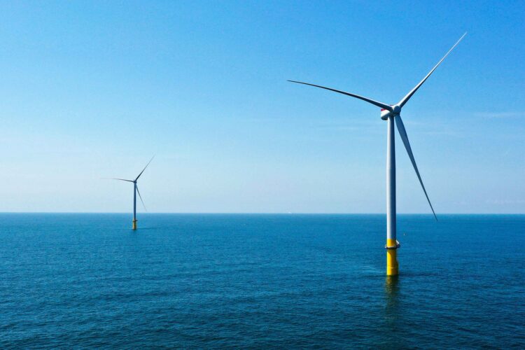 Danish energy developer Orsted stopped construction on two offshore wind turbine farms in New Jersey, casting doubt on the 'Bidenomics' energy agenda. (AP Photo/Steve Helber, File)