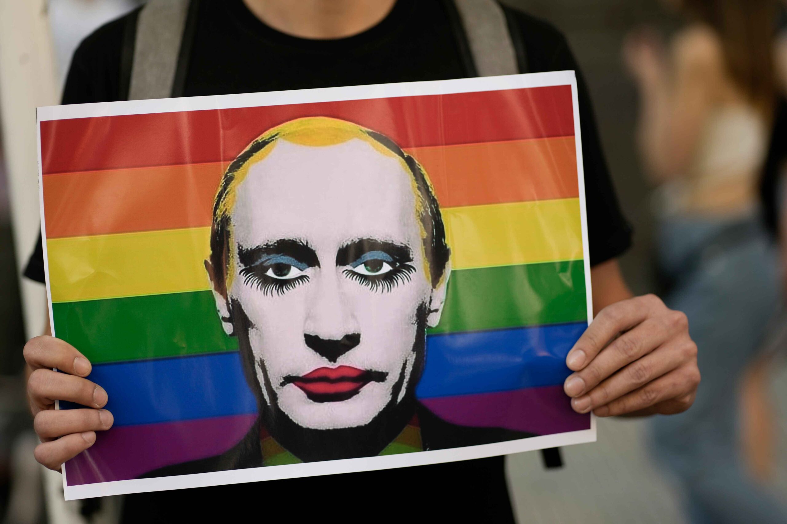 The Supreme Court of Russia will decide whether to ban the “international LGBT public movement” as an extremist threat to Putin's socially conservative agenda. (AP Photo/Rodrigo Abd)