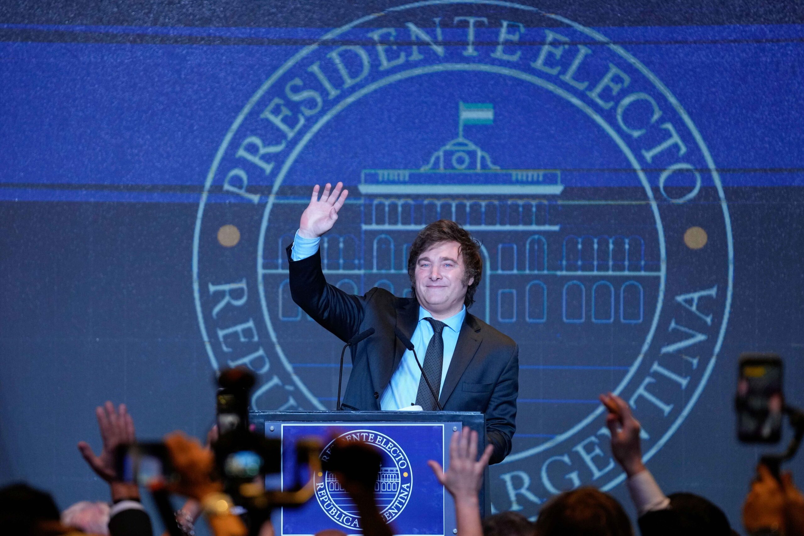 The stock market in Argentina saw a major boost after the electoral victory of libertarian “anarcho-capitalist” Javier Milei, promising an economic turnaround.