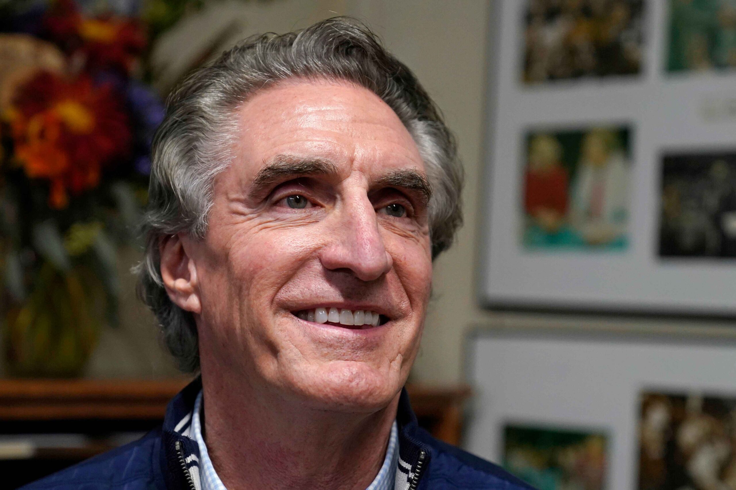North Dakota Governor Doug Burgum is suspending his presidential campaign ahead of the fourth Republican primary debate after struggling to gain an advantage. (AP Photo/Charles Krupa)