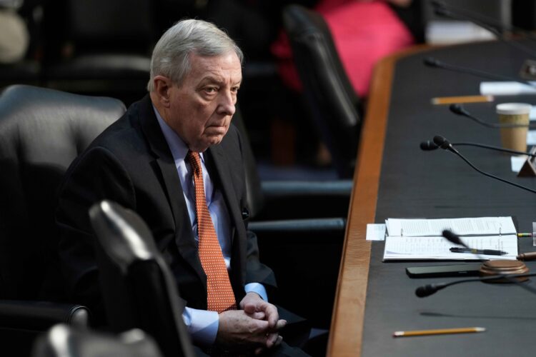 Illinois Senator Dick Durbin suggested that illegal immigrants join the U.S. Military, solving the border crisis and the recruitment shortfall at the same time. (AP Photo/Susan Walsh)