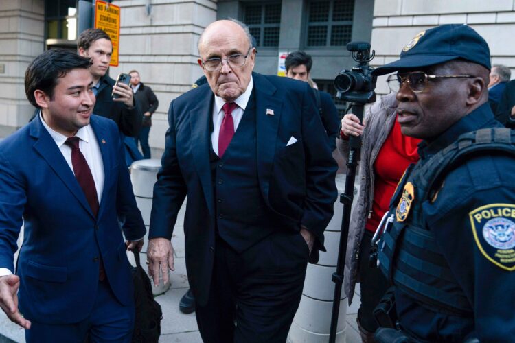 A jury decided on Friday that Rudy Giuliani must pay $148 million in damages for falsely accusing two election workers of rigging the 2020 election.
