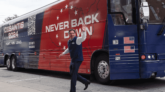 Ron DeSantis' Never Back Down PAC fired interim CEO Kristin Davison 9 days after appointing her, marking the latest high-profile staffing change for the group. (Christopher Smith / The New York Times via Redux)