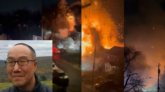 A home in Arlington, Virginia exploded on Monday night as police aimed to execute a search warrant on a suspect who is believed to be a man named James Yoo.