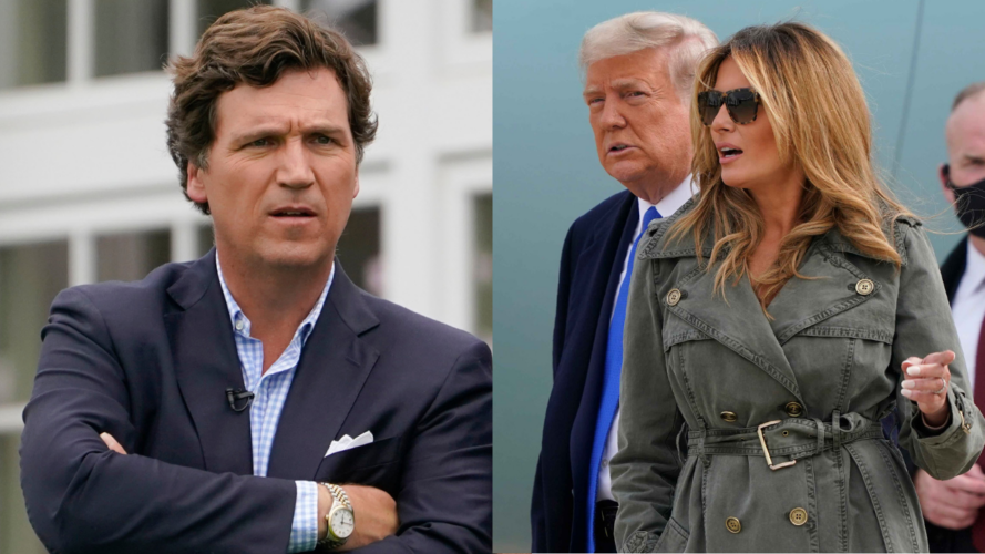Former First Lady Melania Trump is advocating behind the scenes for her husband to pick Tucker Carlson as Vice President, according to an Axios scoop.