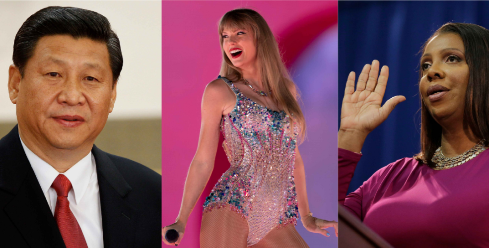 TIME magazine released its candidates for its 2023 “Person of the Year”: they include Chinese President Xi Jinping, Taylor Swift, and the Trump prosecutors
