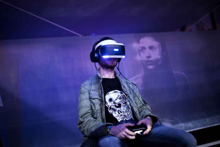 Police in the United Kingdom are conducting a landmark investigation into the alleged sexual assault of a teenage girl’s online avatar in a VR Metaverse game. (AP Photo/Kamil Zihnioglu)