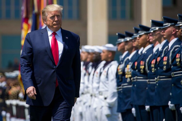 A group of Democratic private, tax-exempt policy groups and politicians are working to ensure that the US military does not report to Donald Trump under a second term.