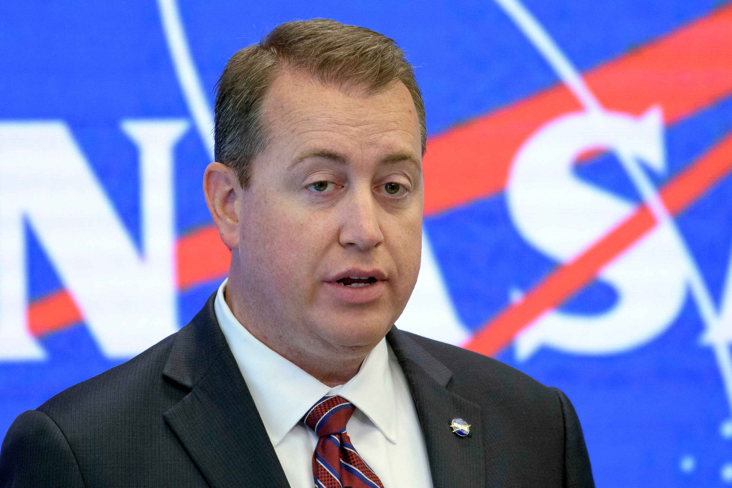 Arizona Republican Party Chairman Jeff DeWit resigned after Senate candidate Kari Lake accused him of attempting to bribe her into ending her campaign. (Bill Ingalls/NASA via AP, File)