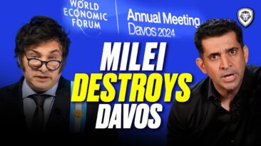 Patrick Bet-David reacts to Argentine President Javier Milei's speech at the World Economic Forum which not only silenced critics but championed capitalism