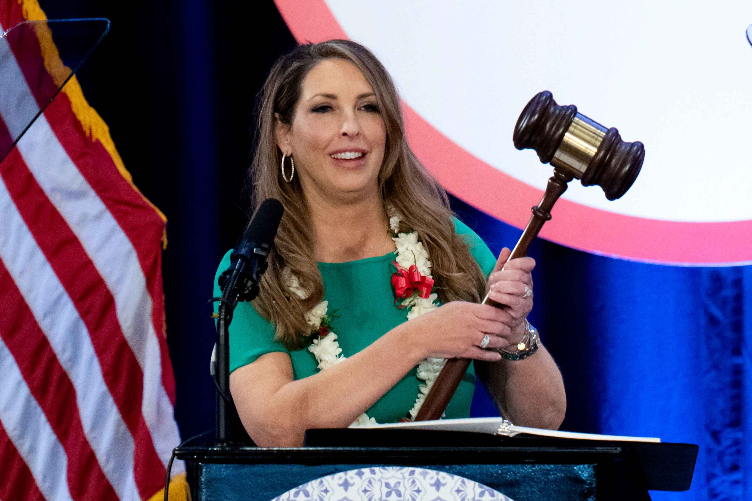 Republican National Committee (RNC) Chairwoman Ronna McDaniel will reportedly step down after the South Carolina presidential primary on February 24.