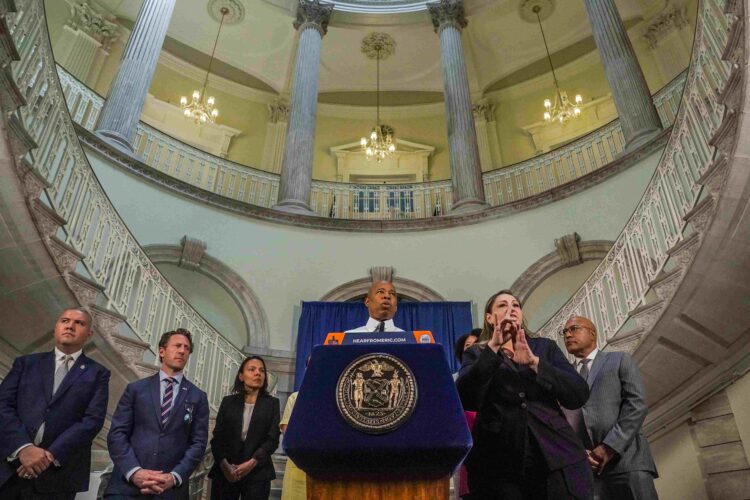 The fine print of New York City (NYC) Mayor Eric Adams’ migrant debit card program reveals it could become a way to wash money by giving a blank check