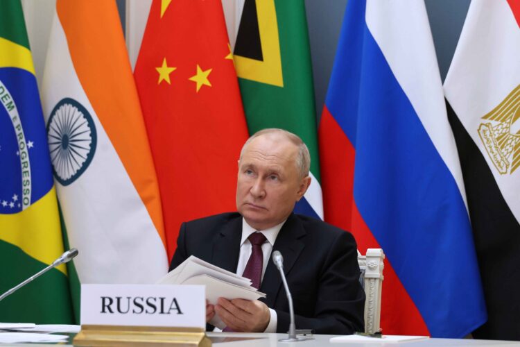 The economic bloc known as BRICS has surpassed the G7 nations in terms of share of global GDP in PPP terms, according to the head of the Russian central bank
