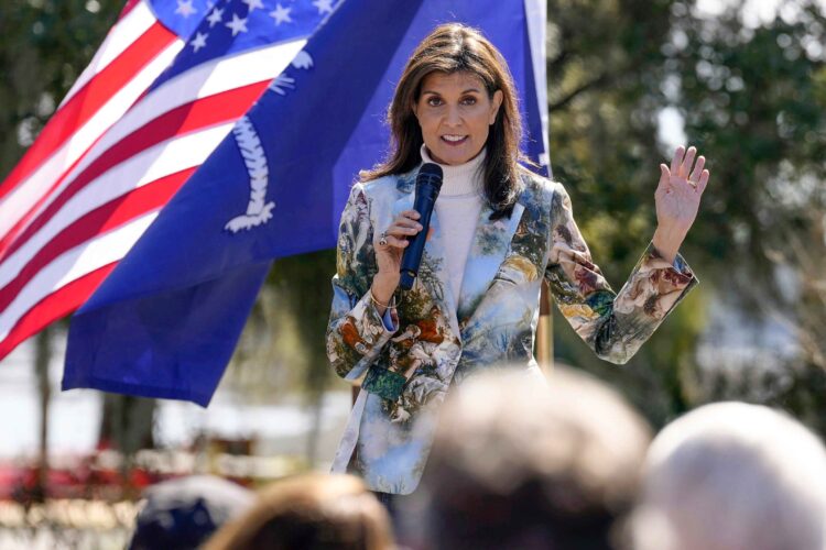 At a campaign event on February 13th, Republican candidate Nikki Haley predicted President Joe Biden will hand the Democratic nomination over to Kamala Harris