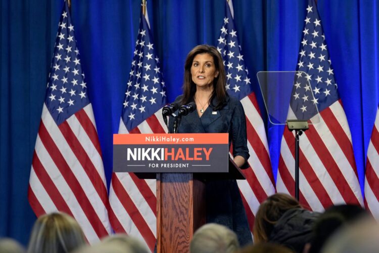 Nikki Haley called a press conference pledging to stay in the 2024 race, seemingly unphased by an impending loss in the upcoming South Carolina primary.