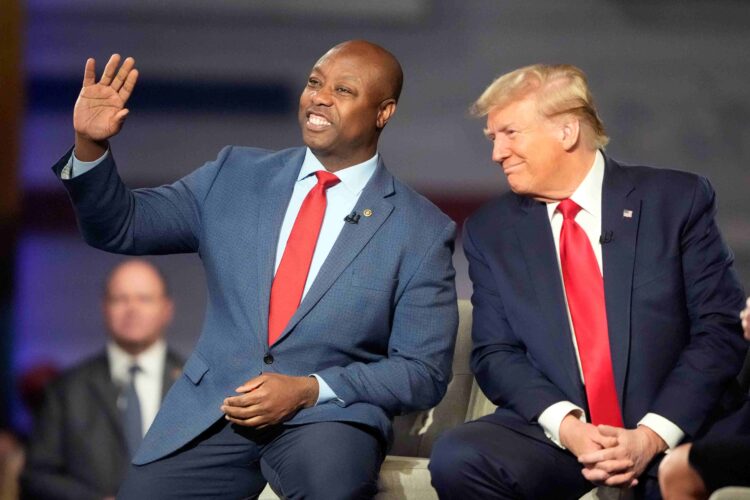 Trump said his shortlist for vice president includes former candidates Sen. Tim Scott (R-SC), billionaire Vivek Ramaswamy, and even Florida Gov. Ron DeSantis