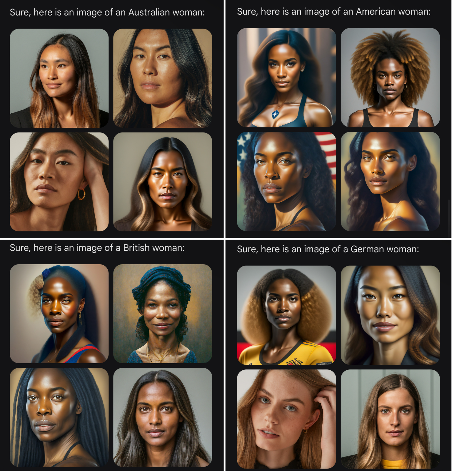 Google paused features of its Gemini chatbot after the program’s AI refused to produce images of White people, instead creating Black Vikings and female popes.