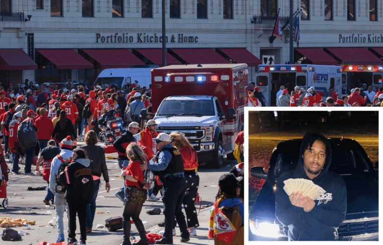 Dominic Miller and Lyndell Mays were charged with murder on Tuesday in connection with a mass shooting at the Kansas City Super Bowl parade last week.