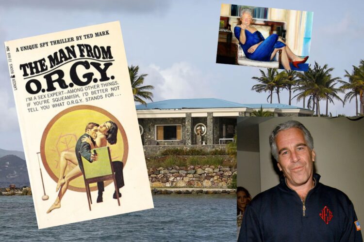 Jeffrey Epstein told a girlfriend that his life could be understood by a single book: an obscure spy thriller called The Man From O.R.G.Y. by Ted Mark