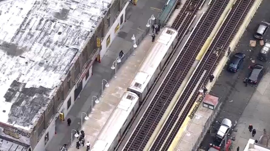 At least five people have been shot at a subway station in the Bronx borough of New York City. Initial police reports did not disclose the degree of injuries